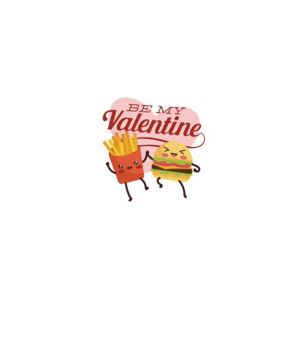 Be my Valentine - Fii dragostea mea tricou pentru Valentine s Day model alb pe tricou
