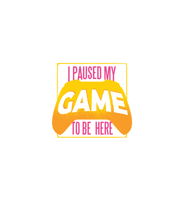 I paused my game to be here tricou amuzant Gamer model negru pe tricou