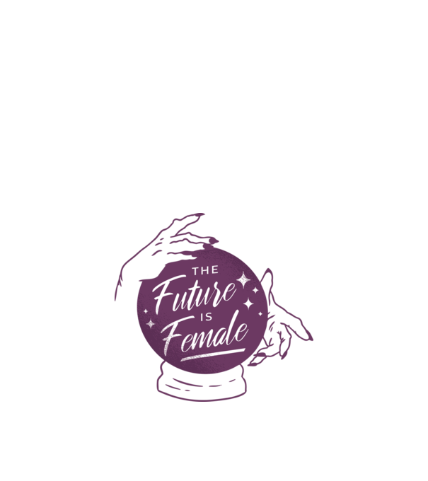 Future is Female Ziua Femeii model nisipiu pe tricou