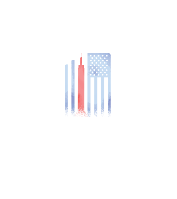 Usa Empire State Building model alb pe tricou