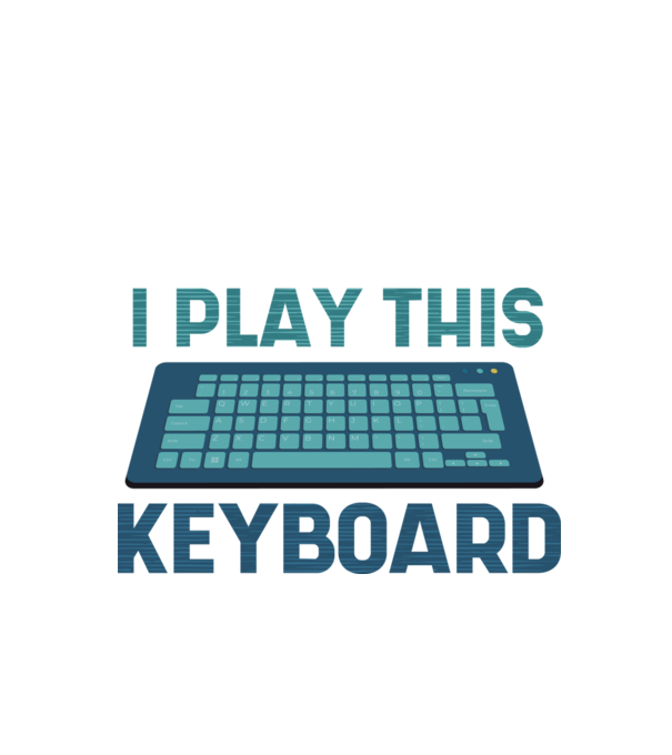 Tastatura Gamer model alb pe tricou
