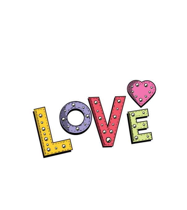 'Inscripție Love pentru Valentine''s Day' model turcoaz pe tricou