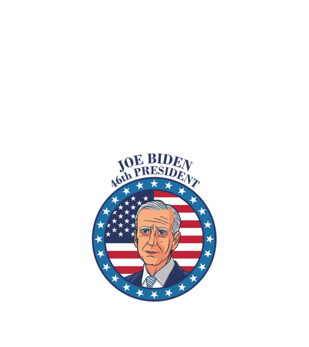 Joe Biden cel de-al 46-lea președinte al SUA model alb pe tricou