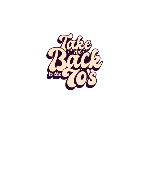 'Retro - Take me back to the 70''s' model gri pe tricou