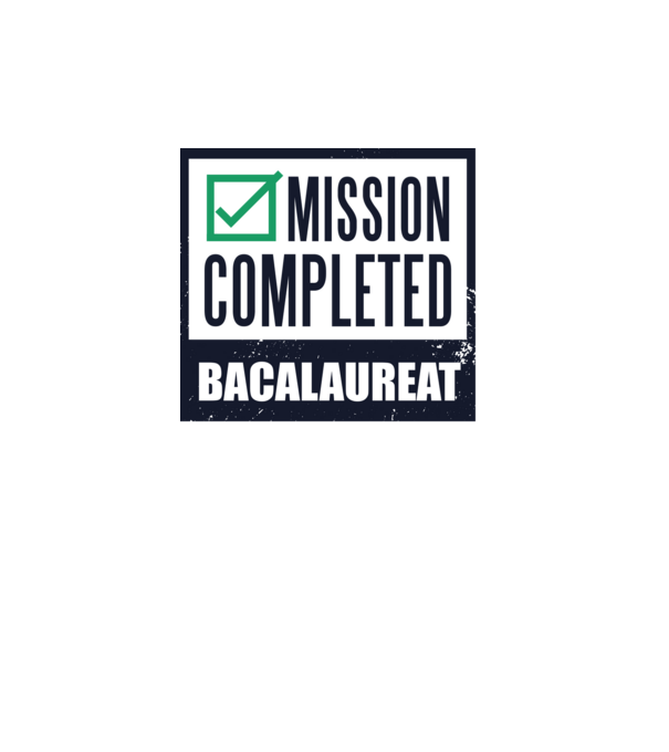 bacalaureat model alb pe tricou