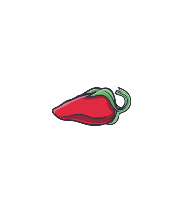 Got Spice ardei model turcoaz pe tricou