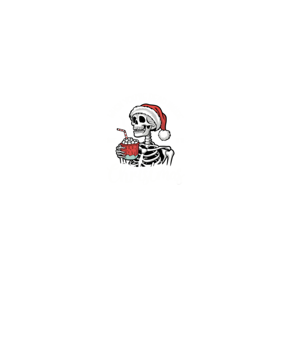 Dead inside, but it's christmas Negru model negru pe tricou