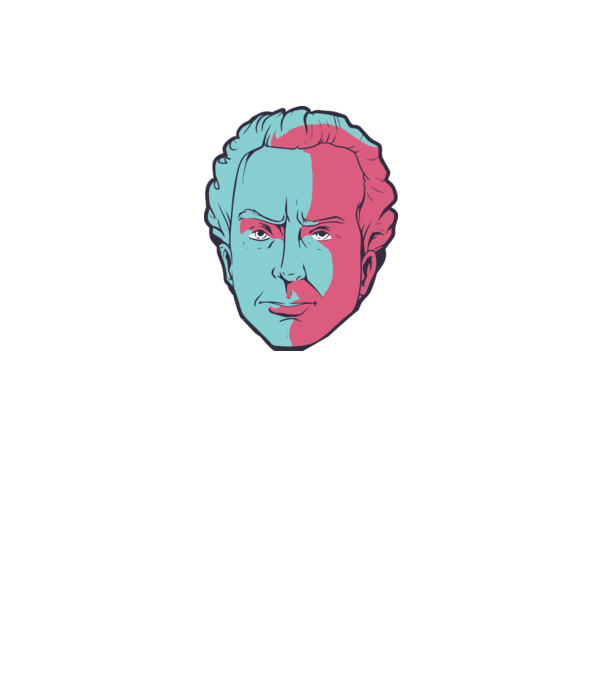 Immanuel Kant model gri închis pe tricou