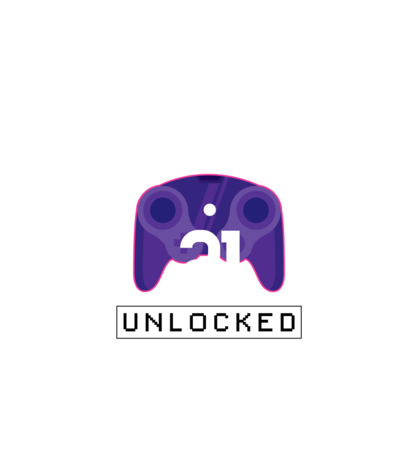 Level 21 Unlocked Gamer Birthday model negru pe tricou