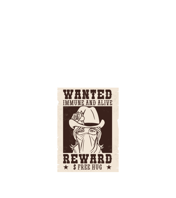 Afiș Wanted - Îmbrățișări gratuite model portocaliu pe tricou