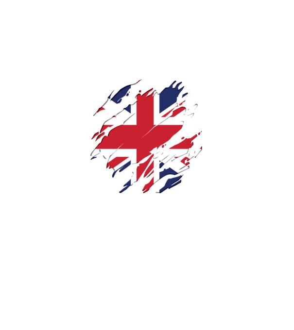 UK Steagul Regatului Unit model negru pe tricou