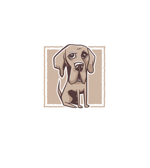 Câine Mastiff german model alb pe tricou