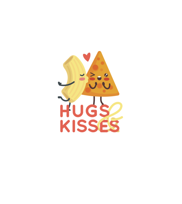 'Hawaii pizza dragoste tricou drăguț Valentine''s Day' model verde pe tricou
