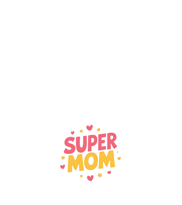 Super Mom Negru model negru pe tricou