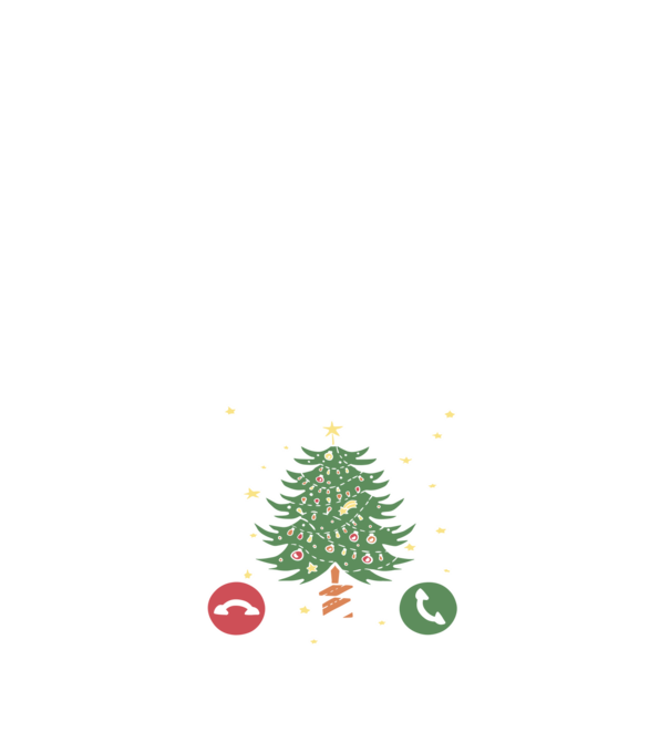 Christmas is calling model negru pe tricou