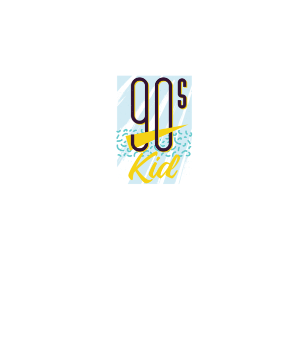 Retro 90s Kid model roz pe tricou