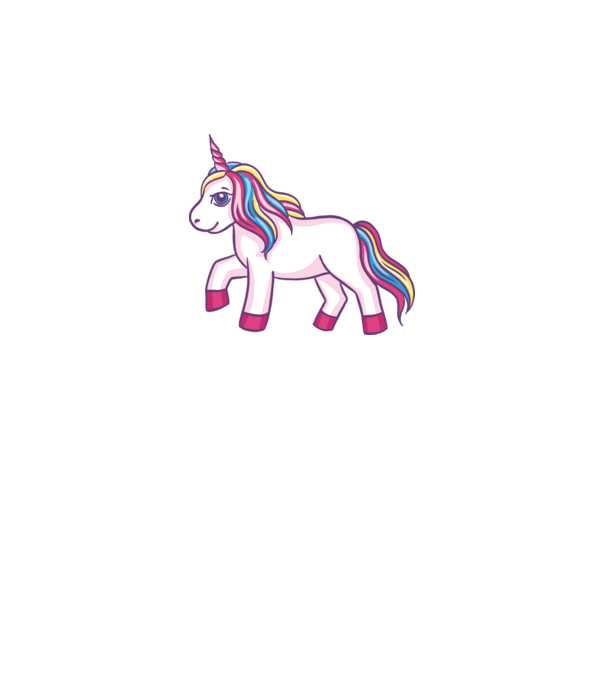 Unicorn drăguț model gri pe tricou
