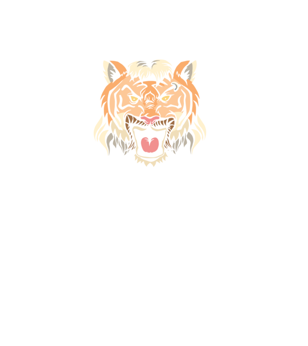 Tiger King Tigru model negru pe tricou