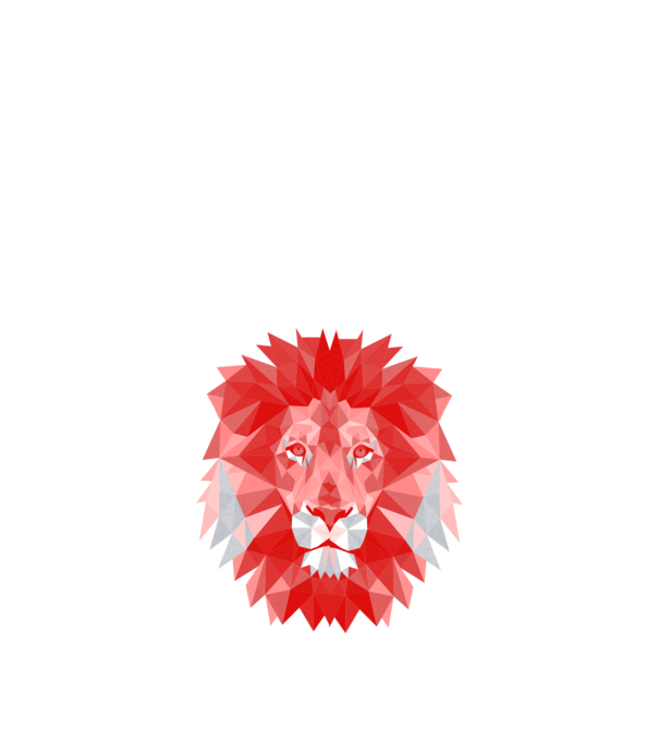 Red Lion model negru pe tricou