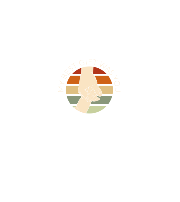 My Best Gift Was You model negru pe tricou
