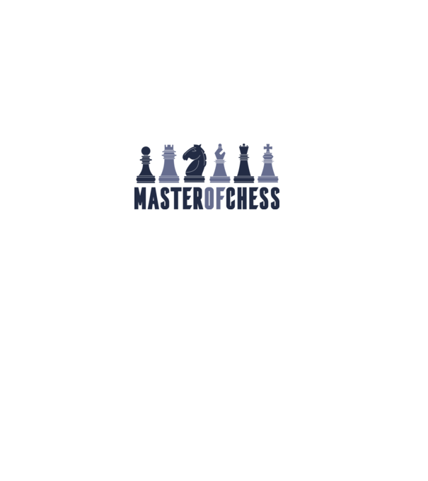 Master of Chess model roz deschis pe tricou