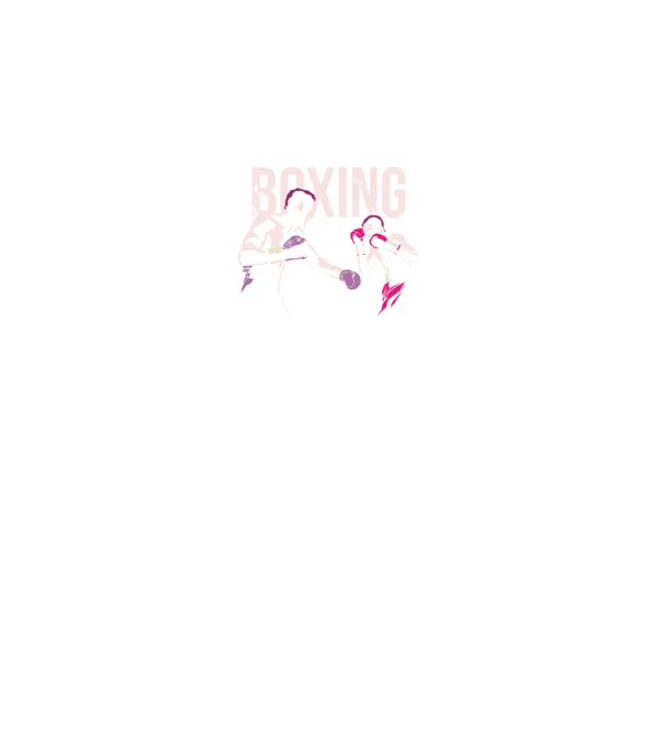 Boxing model negru pe tricou