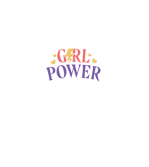 Girl Power Ziua Femeii model alb pe tricou