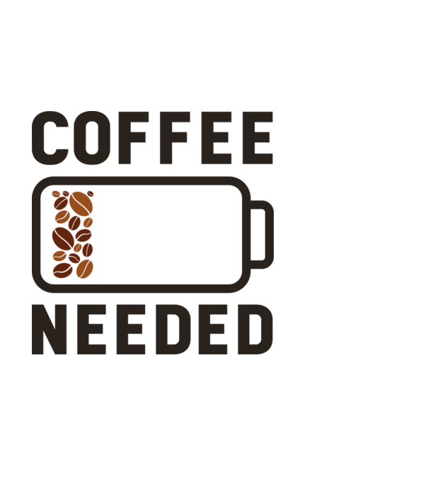 Am nevoie de cafea model alb pe tricou