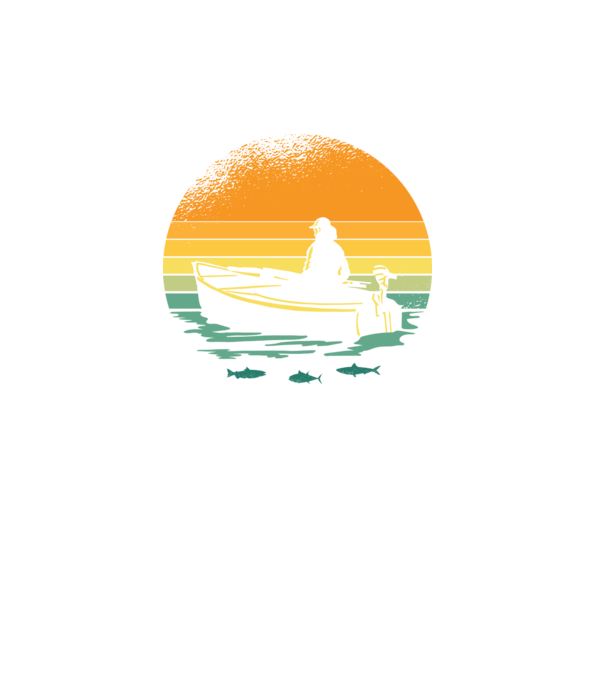 Retro cu Barcă model turcoaz pe tricou