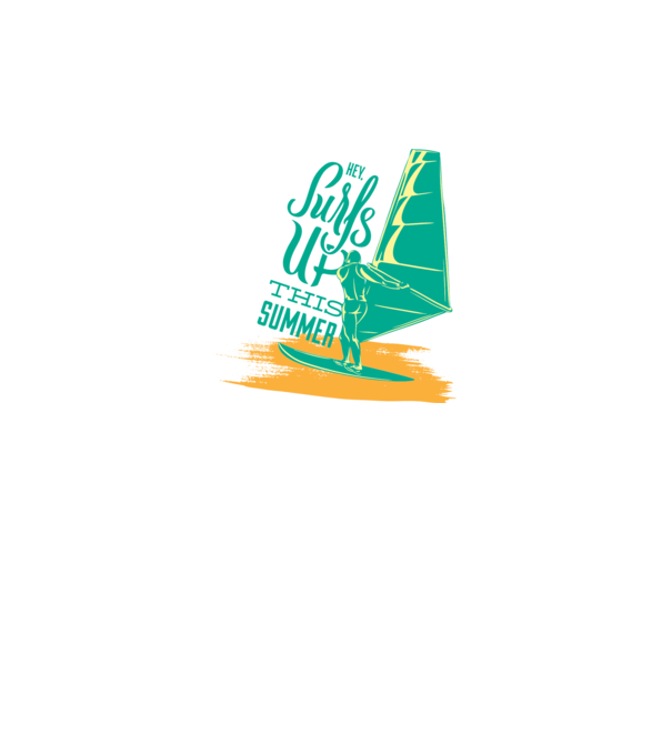 Surfs up this summer model gri pe tricou