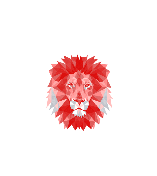 Red Lion model negru pe tricou