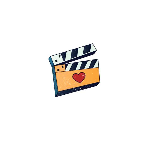 Cinema Film model gri pe tricou