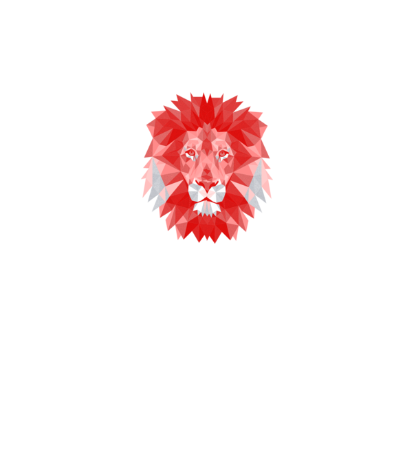 Red Lion model negru pe tricou