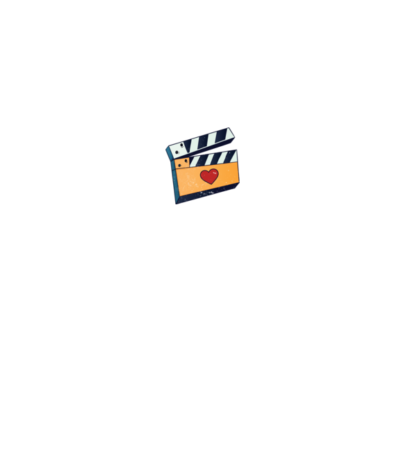 Cinema Film model gri pe tricou
