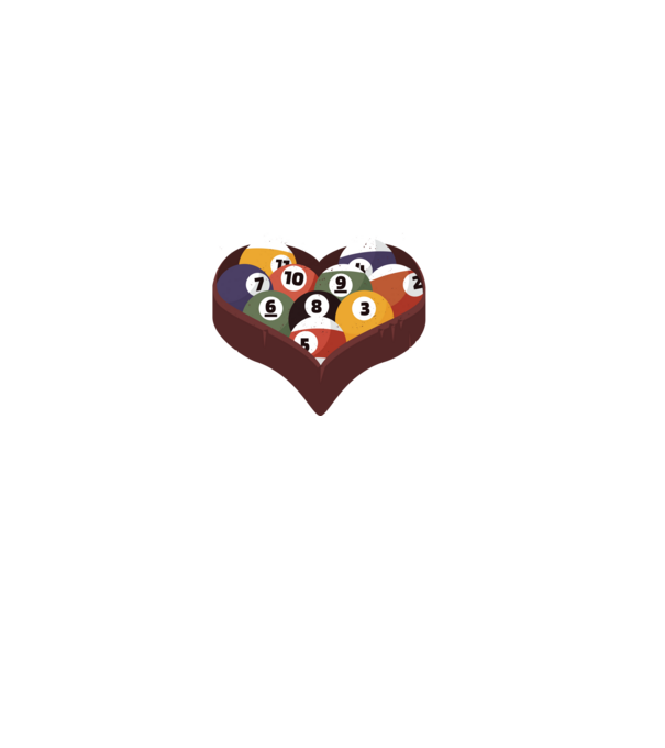 I break hearts - Biliard model verde pe tricou
