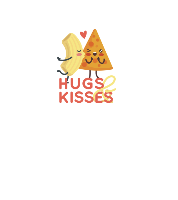 'Hawaii pizza dragoste tricou drăguț Valentine''s Day' model verde pe tricou