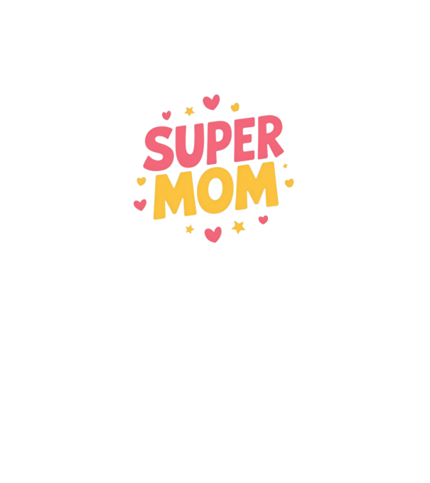 Super Mom Negru model negru pe tricou