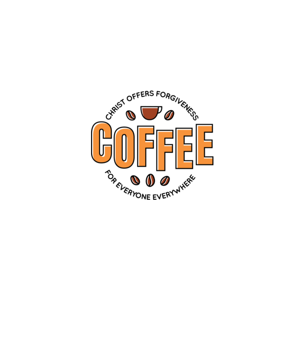 Cafea Iertare model nisipiu pe tricou