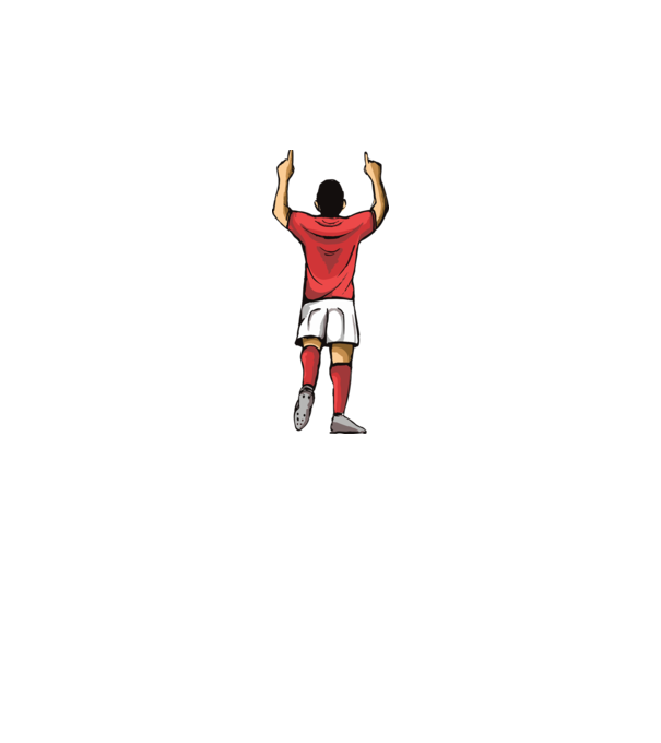 Fotbalist sărbătorind golul model gri pe tricou
