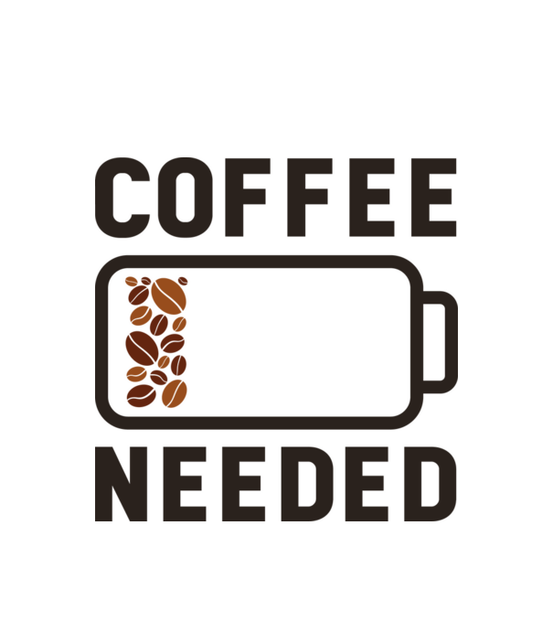 Am nevoie de cafea model alb pe tricou