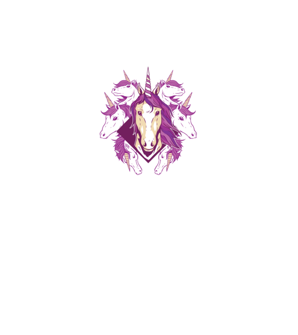 Unicorn Mandala model gri pe tricou