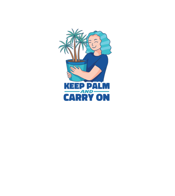 Keep Calm and Carry On model alb pe tricou