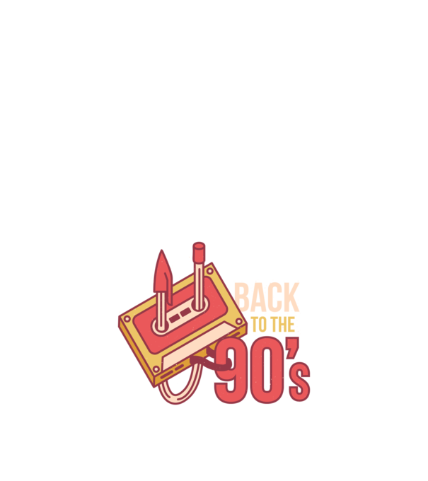 'Back to the 90s Înapoi în anii ''90 Retro' model negru pe tricou