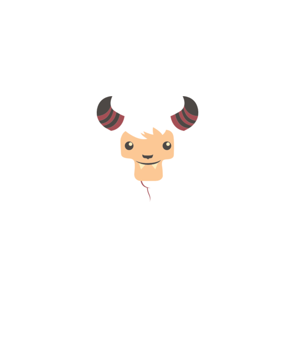 Goat Halloween model roșu pe tricou