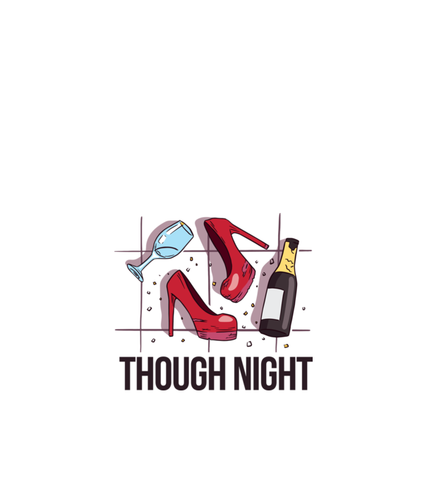 Though Night - seară grea model nisipiu pe tricou