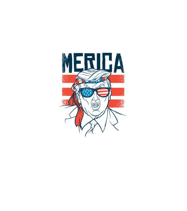Merica Trump 2020 Usa model alb pe tricou