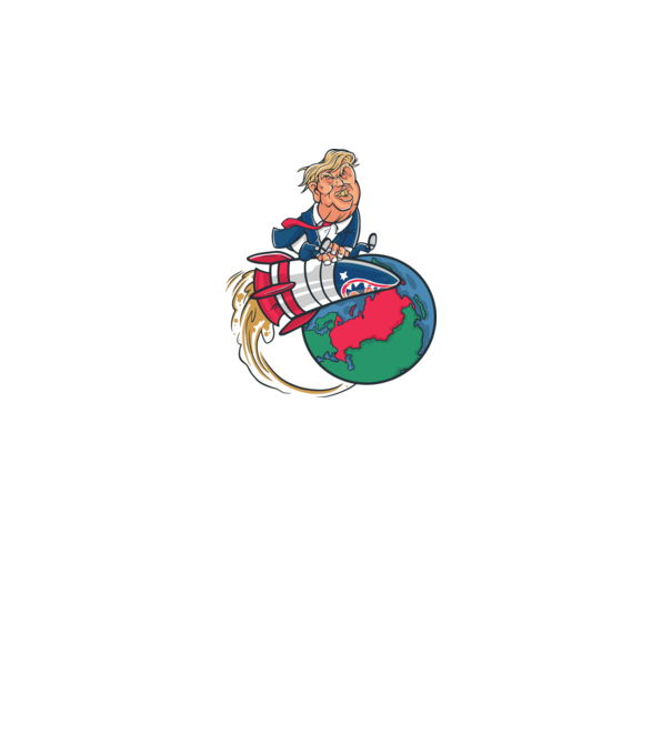 Trump bombă model turcoaz pe tricou