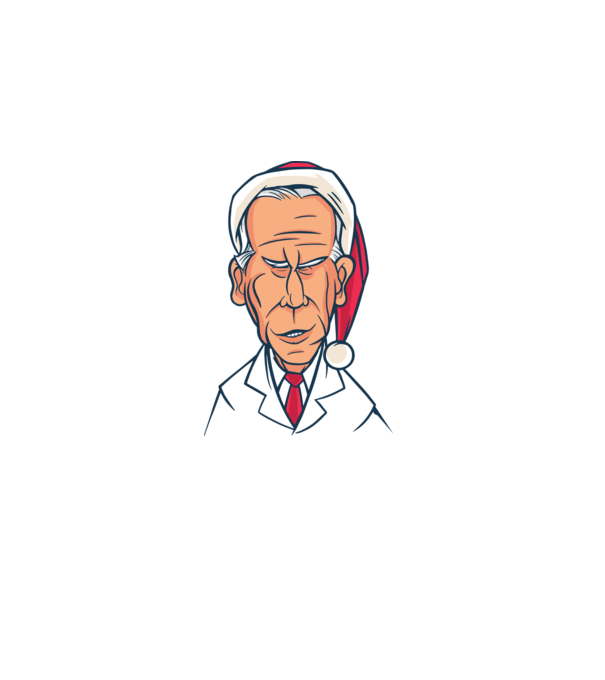 Crăciun Biden model negru pe tricou