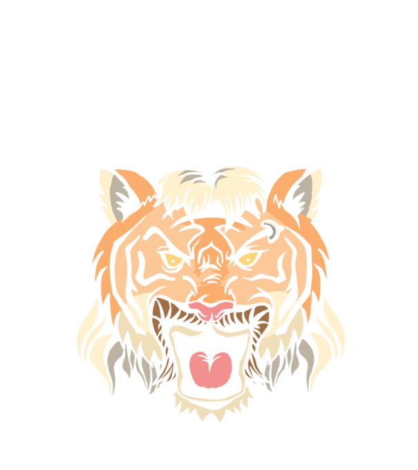 Tiger King Tigru model negru pe tricou