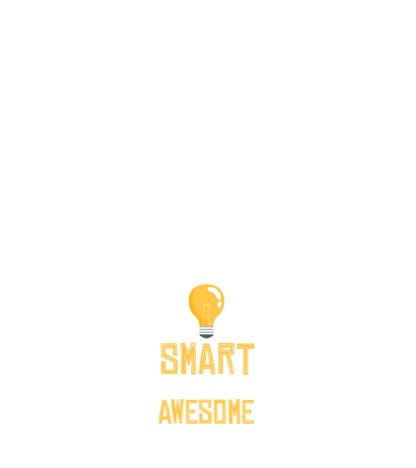 Smart este noul cool model albastru închis pe tricou